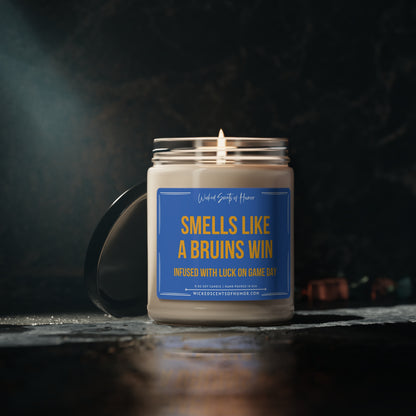 Smells Like UCLA Bruins Win Candle, Unique Gift Idea, UCLA Bruins Candle, UCLA Gift Candle, Game Day Decor, College Sport Theme