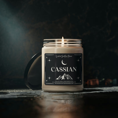 CASSIAN Soy Candle, acotar, acomaf, Book Lover Candle, Book Scented Candle, Literary Candle, Book Inspired, A Court of Thorns and Roses