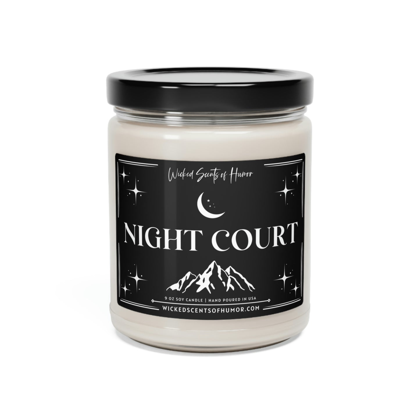 NIGHT COURT Soy Candle, acotar, acomaf, Book Lover Candle, Book Scented Candle, Literary Candle, Book Inspired Candle