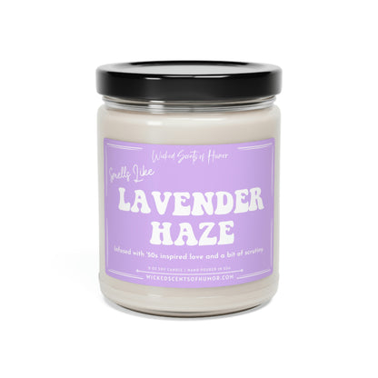 Lavender Haze Inspired Taylor Candle, Swiftie Gift, Midnights Merch, Swift New Album Merch, TS Midnights, 9oz All Natural Soy Candle