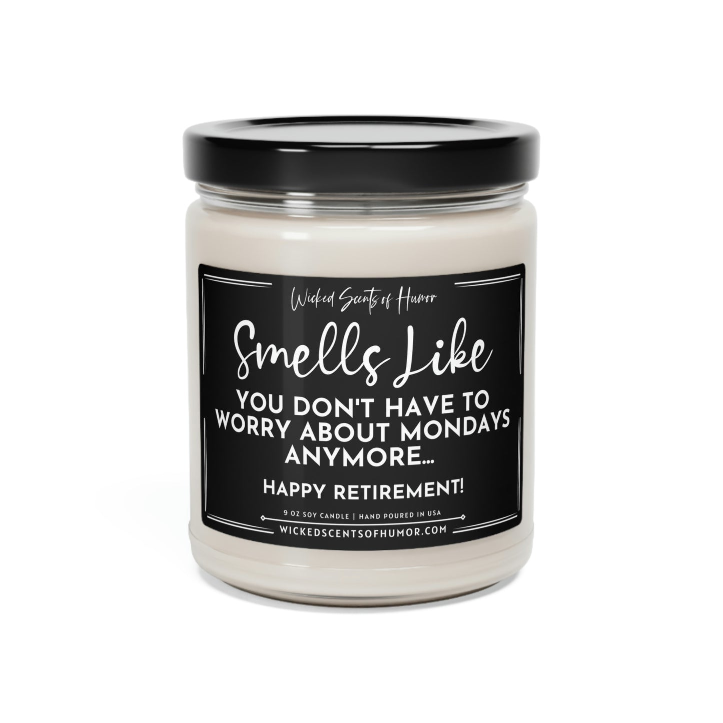 Smells Like I Cleaned Soy Candle Funny 16.5 Oz. Large Hand Poured