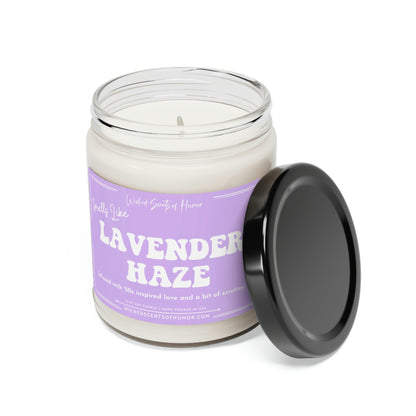 Lavender Haze Inspired Taylor Candle, Swiftie Gift, Midnights Merch, Swift New Album Merch, TS Midnights, 9oz All Natural Soy Candle