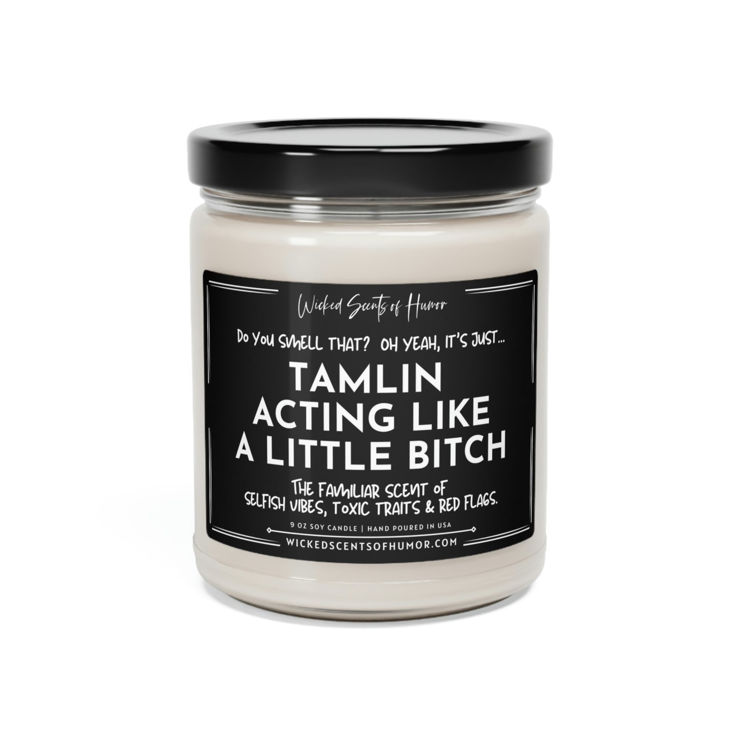 Tamlin's a Bitch, ACOTAR Spring Court Velaris, Bookish Gift, Reader Gift, Funny Adult Candles, All Natural 9oz Soy Candle, ACOMAF Merch