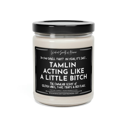 Tamlin's a Bitch, ACOTAR Spring Court Velaris, Bookish Gift, Reader Gift, Funny Adult Candles, All Natural 9oz Soy Candle, ACOMAF Merch