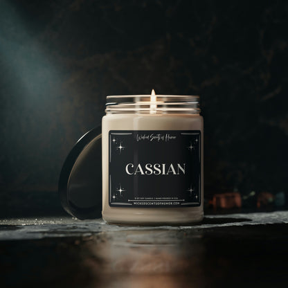 Copy of CASSIAN Soy Candle, acotar, acomaf, Book Lover Candle, Book Scented Candle, Literary Candle, Book Inspired, A Court of Thorns and Roses