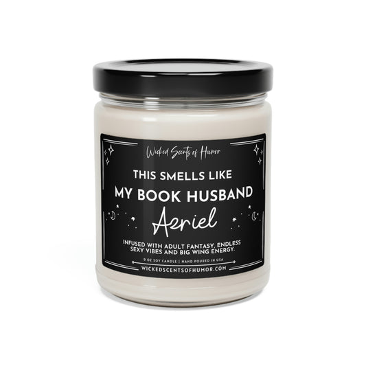 Azriel Acotar Candle, Acotar Merch, A court of Thorns and Roses, Velaris Candle, ACOMAF, Book Lover Candle, Literary Candle, 9oz Soy Candle