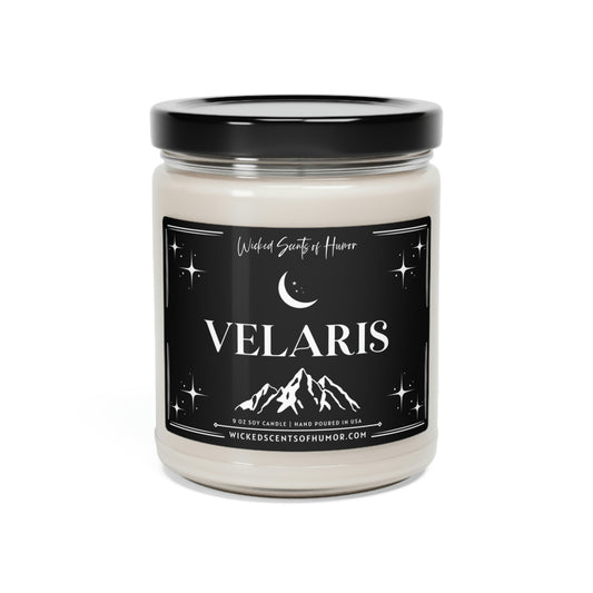 VELARIS Soy Candle, acotar, acomaf, Book Lover Candle, Book Scented Candle, Literary Candle, Book Inspired Candle, Book Candle Scent